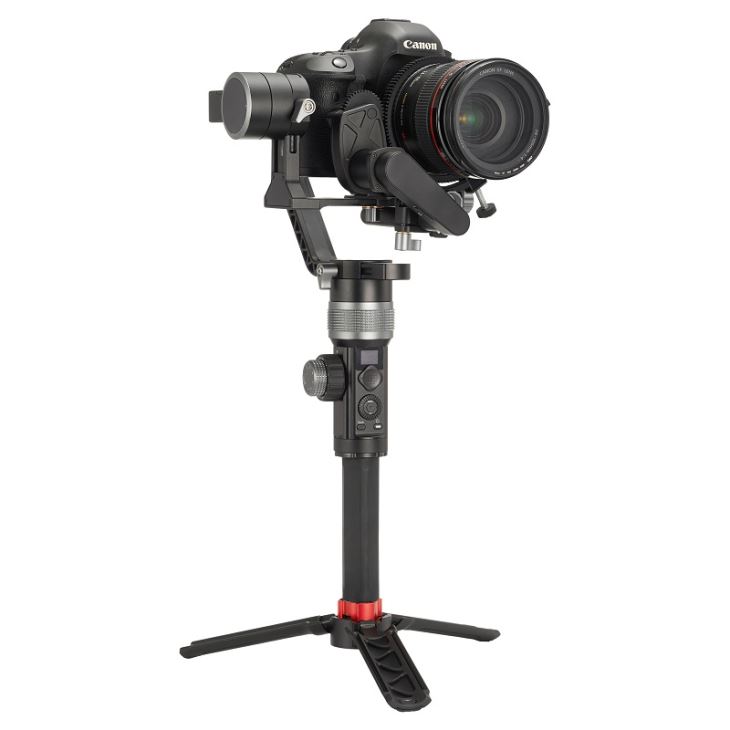AFI D3 Dual Hand Grip Kit 3-Axis Camera Stabilisateur DSLR pour Canon Série 5D 6D 7SD, Série SONY A7, Charge utile: 500-3200g, / w Étui de transport